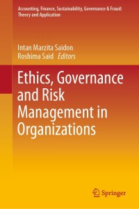 Cover image: Ethics, Governance and Risk Management in Organizations 1st edition 9789811518799