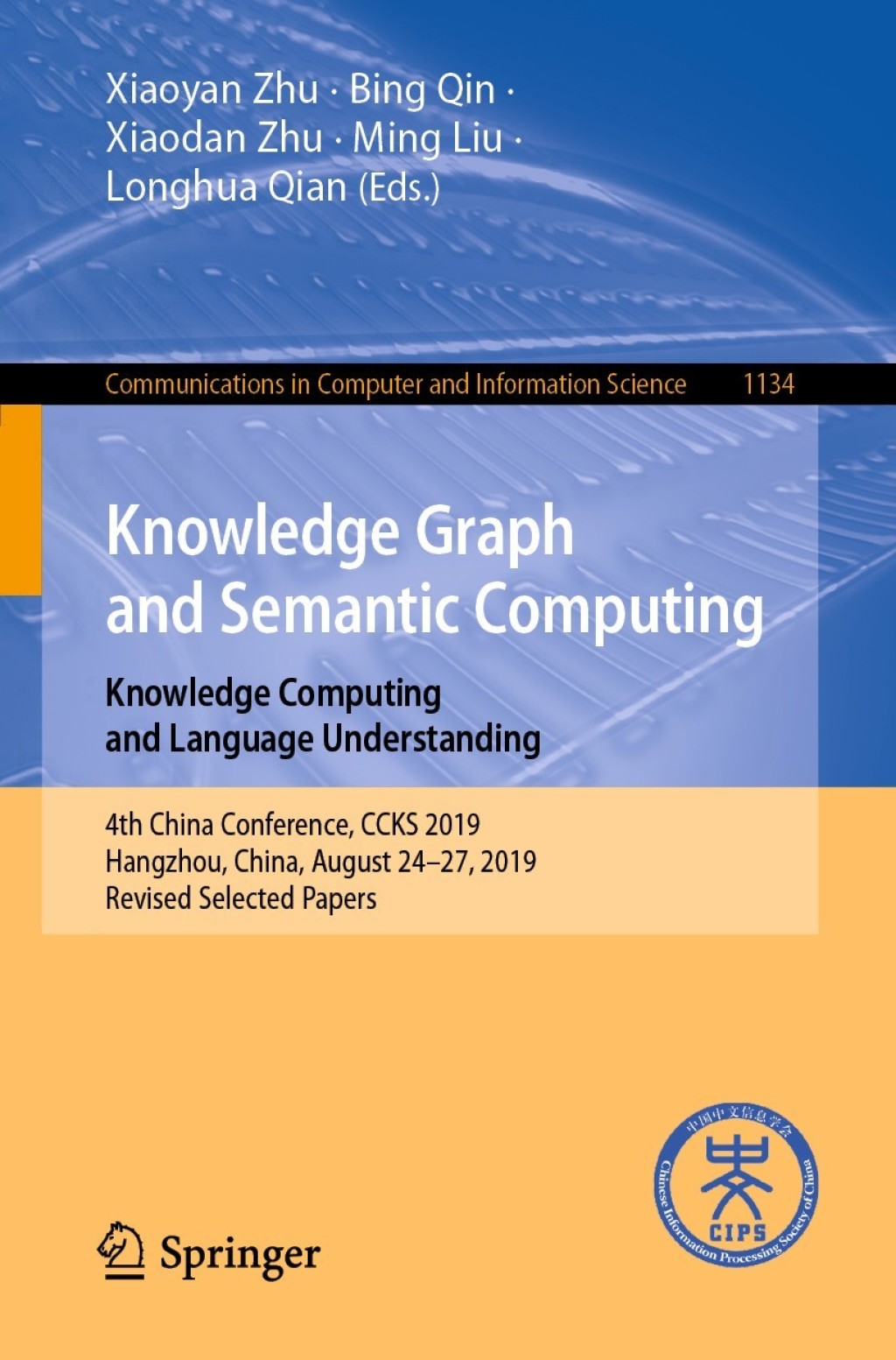 Knowledge Graph and Semantic Computing: Knowledge Computing and Language Understanding (eBook)
