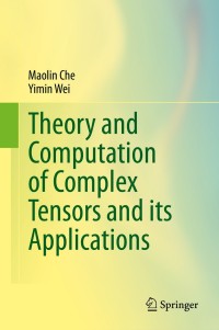 Omslagafbeelding: Theory and Computation of Complex Tensors and its Applications 9789811520587