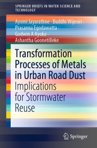 Cover image: Transformation Processes of Metals in Urban Road Dust 9789811520778