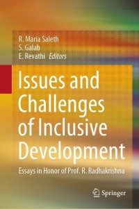 Imagen de portada: Issues and Challenges of Inclusive Development 1st edition 9789811522284