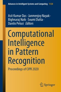Cover image: Computational Intelligence in Pattern Recognition 1st edition 9789811524486