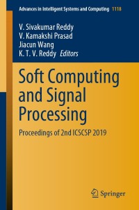 Cover image: Soft Computing and Signal Processing 1st edition 9789811524745