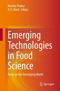 Cover image: Emerging Technologies in Food Science 1st edition 9789811525551