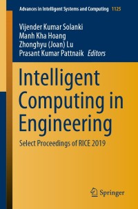 表紙画像: Intelligent Computing in Engineering 1st edition 9789811527791