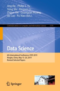 Imagen de portada: Data Science 1st edition 9789811528101