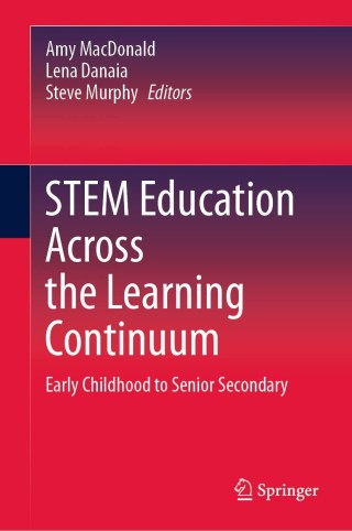Imagen de portada: STEM Education Across the Learning Continuum 1st edition 9789811528200