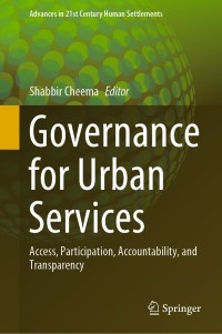 Cover image: Governance for Urban Services 1st edition 9789811529726