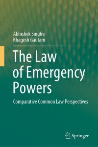 Omslagafbeelding: The Law of Emergency Powers 9789811529962