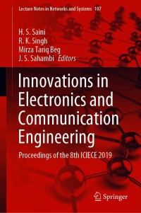 Cover image: Innovations in Electronics and Communication Engineering 1st edition 9789811531712