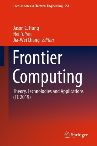 Imagen de portada: Frontier Computing 1st edition 9789811532498