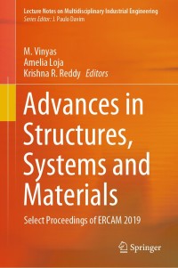 صورة الغلاف: Advances in Structures, Systems and Materials 1st edition 9789811532535