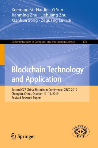 Cover image: Blockchain Technology and Application 1st edition 9789811532771