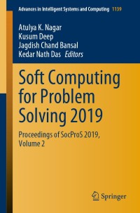 Immagine di copertina: Soft Computing for Problem Solving 2019 1st edition 9789811532863