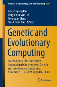 表紙画像: Genetic and Evolutionary Computing 1st edition 9789811533075