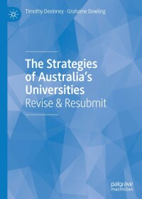 Imagen de portada: The Strategies of Australia’s Universities 9789811533969