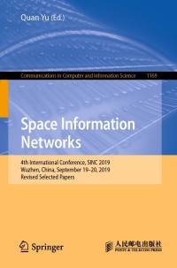 Cover image: Space Information Networks 1st edition 9789811534416