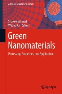 Immagine di copertina: Green Nanomaterials 1st edition 9789811535598