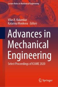 Omslagafbeelding: Advances in Mechanical Engineering 1st edition 9789811536380