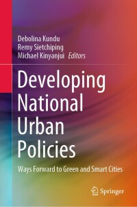 Cover image: Developing National Urban Policies 1st edition 9789811537370