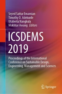 Cover image: ICSDEMS 2019 1st edition 9789811537646