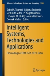 Cover image: Intelligent Systems, Technologies and Applications 1st edition 9789811539138