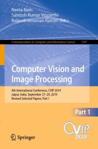 Imagen de portada: Computer Vision and Image Processing 1st edition 9789811540141