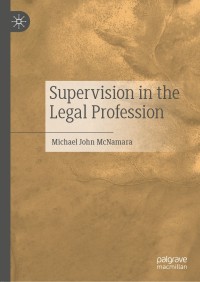 Cover image: Supervision in the Legal Profession 9789811541582