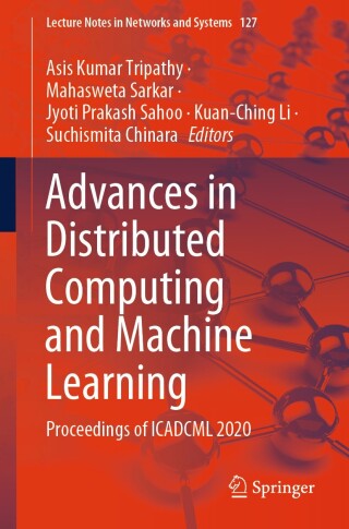 Imagen de portada: Advances in Distributed Computing and Machine Learning 9789811542176