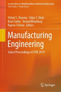 Imagen de portada: Manufacturing Engineering 1st edition 9789811546181