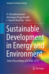 Cover image: Sustainable Development in Energy and Environment 1st edition 9789811546372