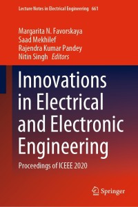 Cover image: Innovations in Electrical and Electronic Engineering 1st edition 9789811546914