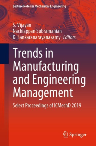 Immagine di copertina: Trends in Manufacturing and Engineering Management 1st edition 9789811547447