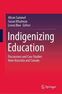 Imagen de portada: Indigenizing Education 1st edition 9789811548345