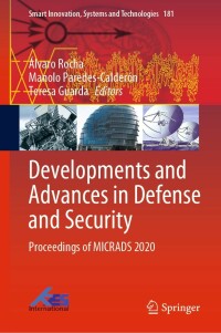 Cover image: Developments and Advances in Defense and Security 1st edition 9789811548741