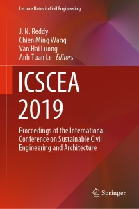 Cover image: ICSCEA 2019 1st edition 9789811551437