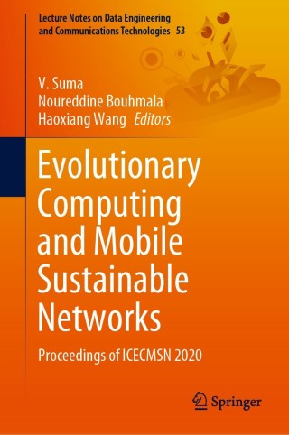 Imagen de portada: Evolutionary Computing and Mobile Sustainable Networks 1st edition 9789811552571