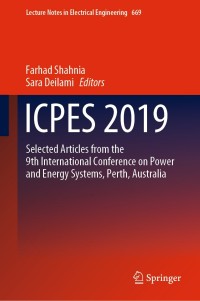 Titelbild: ICPES 2019 1st edition 9789811553738