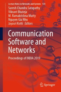 Imagen de portada: Communication Software and Networks 1st edition 9789811553967