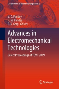 表紙画像: Advances in Electromechanical Technologies 1st edition 9789811554629