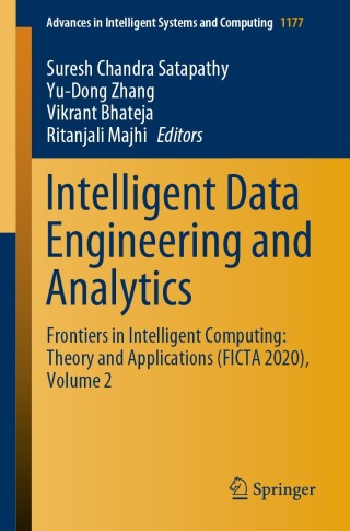 Cover image: Intelligent Data Engineering and Analytics 1st edition 9789811556784