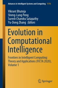 Cover image: Evolution in Computational Intelligence 1st edition 9789811557873