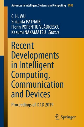 Imagen de portada: Recent Developments in Intelligent Computing, Communication and Devices 1st edition 9789811558863