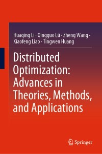 Titelbild: Distributed Optimization: Advances in Theories, Methods, and Applications 9789811561085