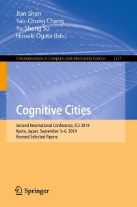 表紙画像: Cognitive Cities 1st edition 9789811561122