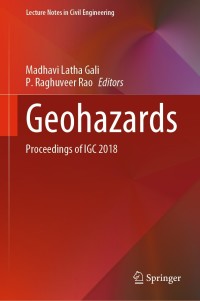 Imagen de portada: Geohazards 1st edition 9789811562327
