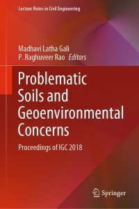 Imagen de portada: Problematic Soils and Geoenvironmental Concerns 1st edition 9789811562365