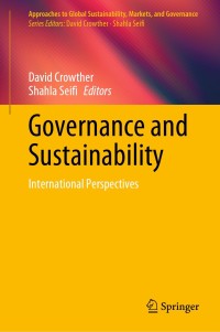 Immagine di copertina: Governance and Sustainability 1st edition 9789811563690