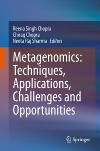 Cover image: Metagenomics: Techniques, Applications, Challenges and Opportunities 1st edition 9789811565281