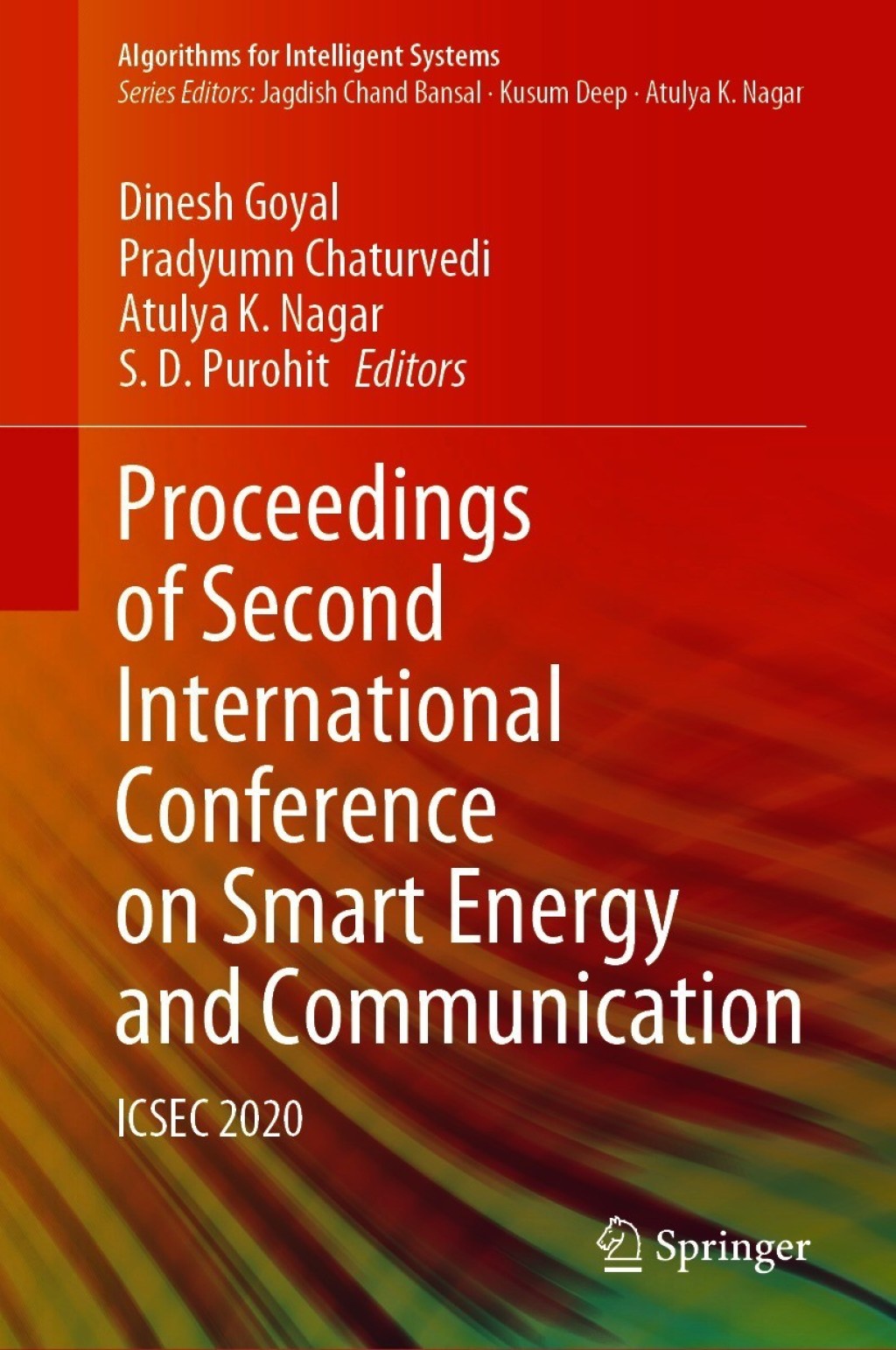 Proceedings of Second International Conference on Smart Energy and Communication ICSEC 2020